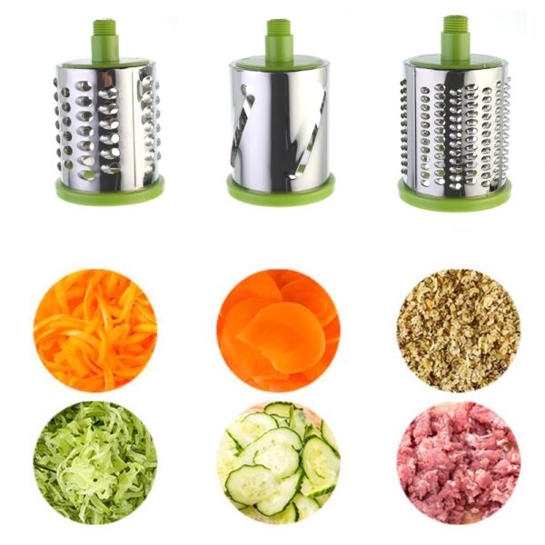 Manual Vegetable Potato Roller Cutter Stainless Steel Blade Kitchen Slicer Roller Cutting Machine Handheld Food Processor 2020