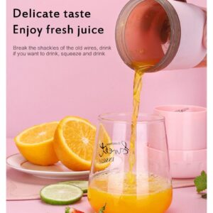 300ml Portable Juicer Electric USB Rechargeable Smoothie Machine Mixer Mini Juice Smoothie Maker Blenders Household