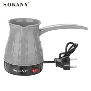 SOKANY Coffee Maker Electric Coffee Percolato Coffee Pot Portable Espresso Machine Fast Heat Resistant EU Plug Waterproof
