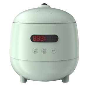1.2L Mini Rice Cooker Household Multi-function Electric Steamer With Double Over-temperature Protection Suitable For 1-2 People