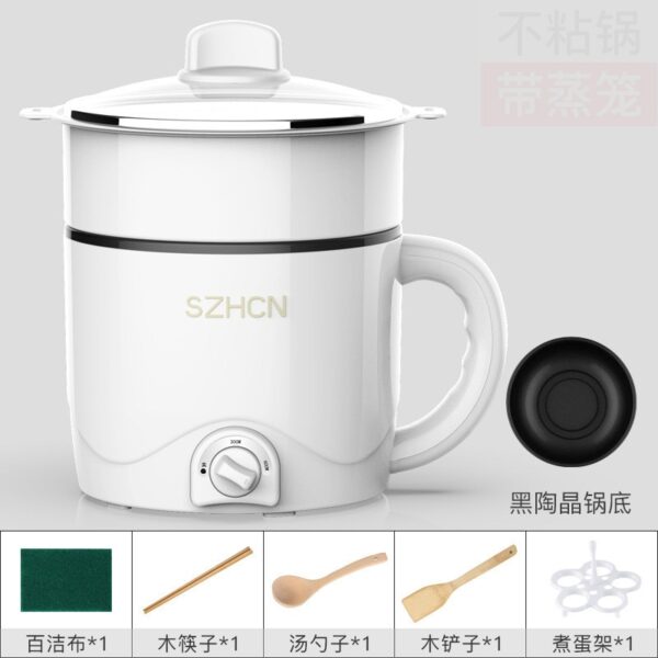 220V Mini Multifunction Electric Cooking Machine Household Single/Double Layer Hot Pot Multi Electric Rice Cooker Non-stick Pan