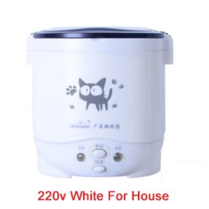 NEW 1L Electric Mini Rice Cooker MultiCookers Portable Rice Cooker Used In House 220V Or Car 12V Truck 24V Multicookings