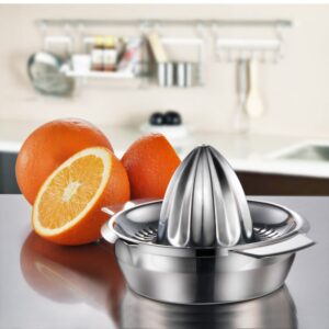 Portable Lemon Squeezer stainless steel Manual Juicer kitchen accessories tools citrus 100% raw hand pressed juice maker