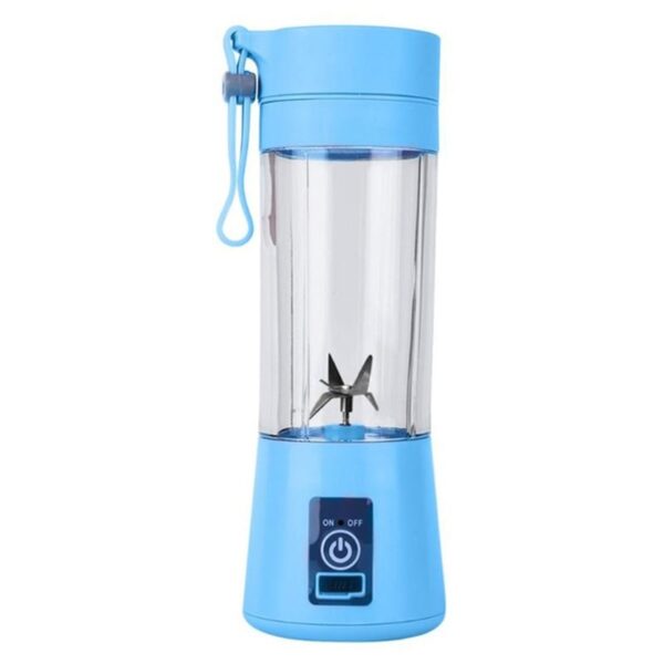 6 Blades Portable Electric Juicer Bottle Juicing Cup 380ml USB Rechargeable Smoothie Maker Blenders Machine