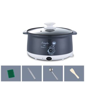 220V Household Electric Mini Multi Cooker Non-stick Hot Pot Cooking Pot For Cooking Frying Steaming EU/AU/UK/US High Quality