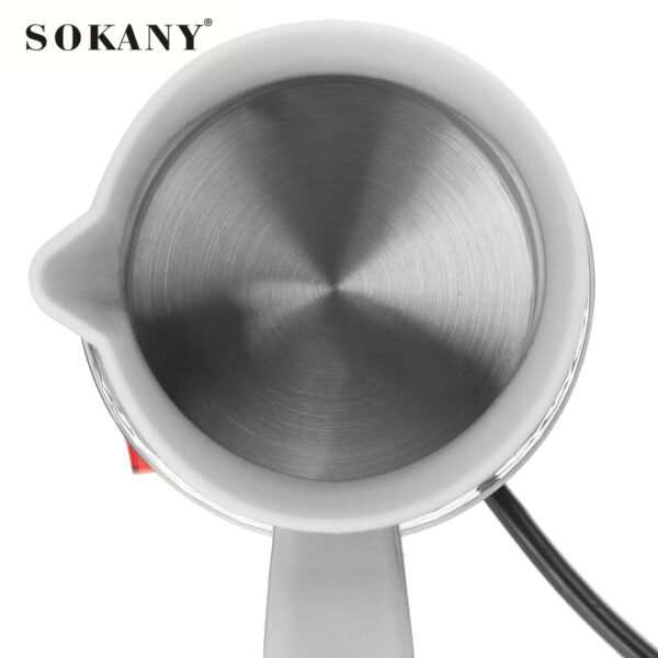 SOKANY Coffee Maker Electric Coffee Percolato Coffee Pot Portable Espresso Machine Fast Heat Resistant EU Plug Waterproof