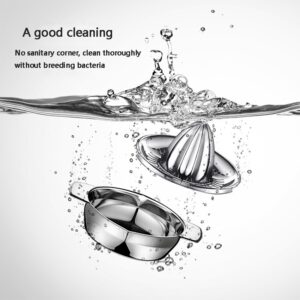 Portable Lemon Squeezer stainless steel Manual Juicer kitchen accessories tools citrus 100% raw hand pressed juice maker